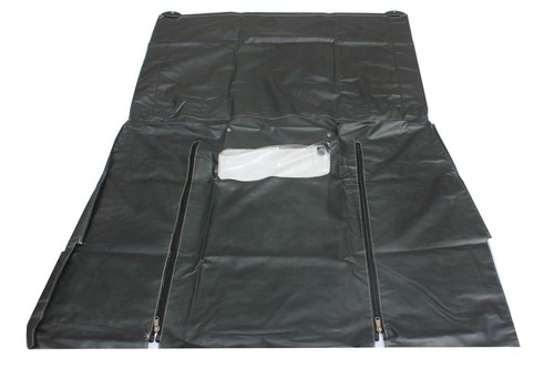 Half soft top - roof, black