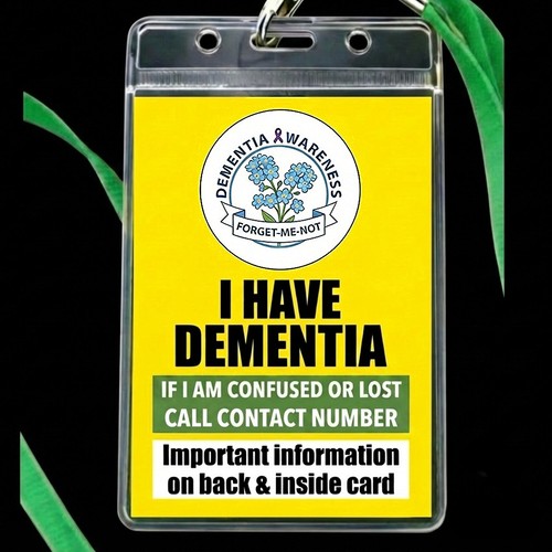 Have dementia badge lanyard - have,