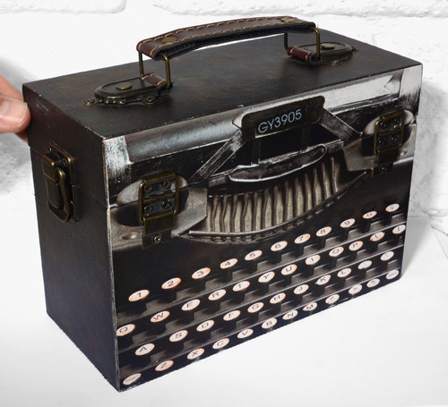Wooden box with vintage - wooden,