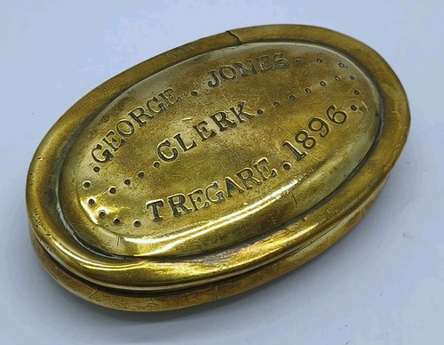 Vtg 1896 welsh brass - vtg,