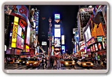 FRIDGE MAGNET - TIMES SQUARE -