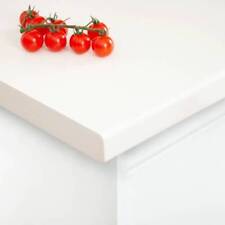 White Laminate Worktops, Semi