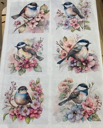 Rice paper for decoupage - paper,