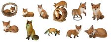 Foxes by Vivid Arts - Real Life Sculptures Decorative Indoor & Outdoor Ornaments