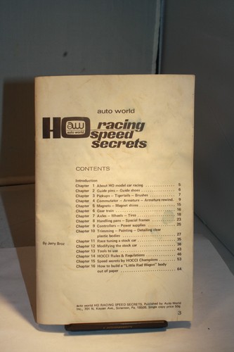 1967 auto world scale slot - ho,