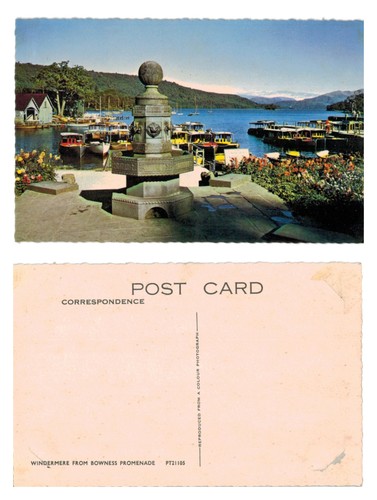 Vintage postcard windermere - vintage,