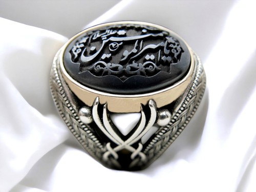 Islamic hematite sterling - hematite,