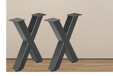 Bench Legs 16 Inch X-Shape