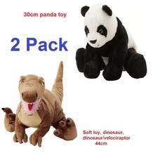2 x IKEA Panda Soft toy
