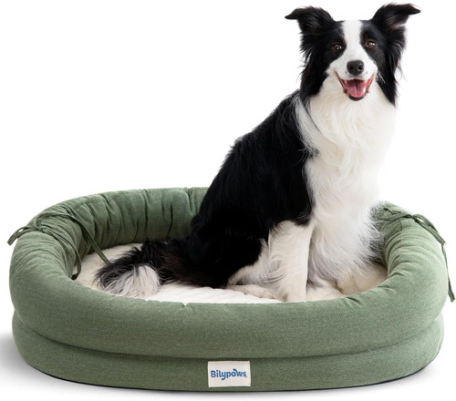 Large orthopedic dog bed with - orthopedic,