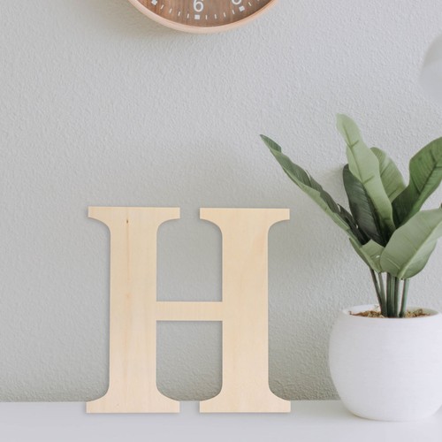 Large wooden alphabet - large, letters