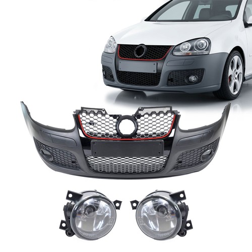 Front bumper with grille - bumper,