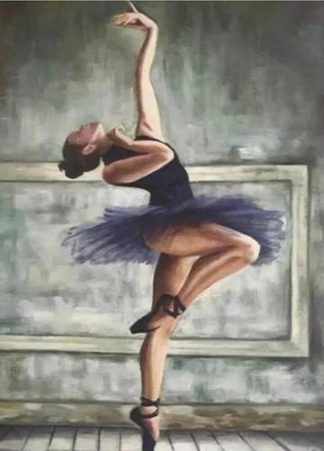 Ballerina cross - ballet,