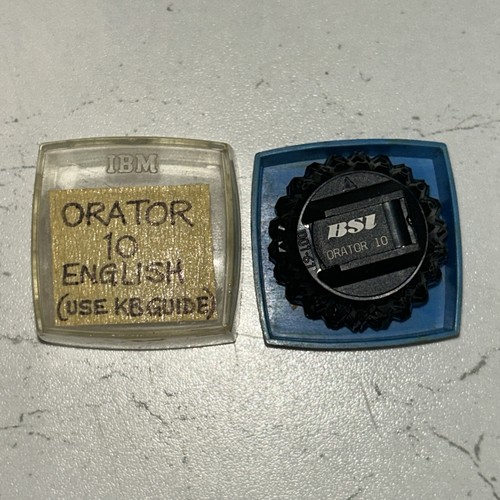Ibm orator 10golf ball - orator, type