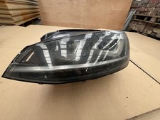 VW Golf R MK7 Passenger Side Headlight 2013-2017 Damaged Parts Only 5G2941751D