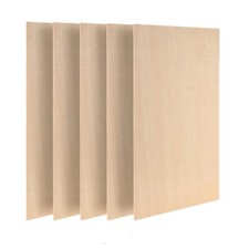5Pcs Natural Basswood Wood