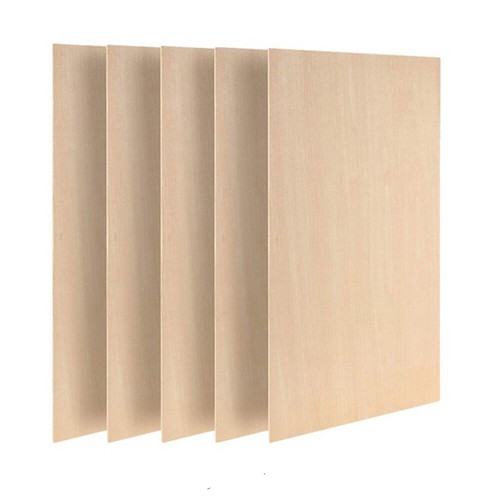 5pcs natural basswood wood - 5pcs,
