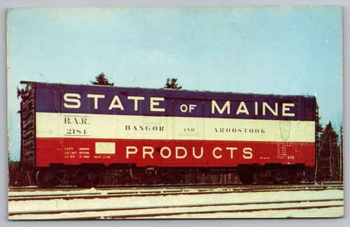 State maine box car - of,