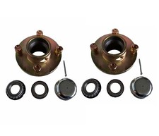2 x 4" PCD TRAILER HUBS 4 STUD