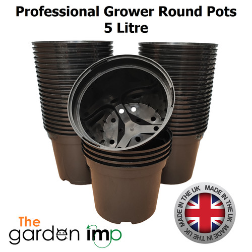 Plant pots strong black - 5l,