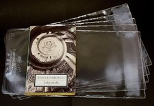 10X PROTECTIVE ADJUSTABLE PAPERBACK BOOKS COVERS clear plastic (SIZE 180MM)