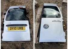 VW CADDY MAXI SPORT LINE REAR BARN DOORS SILVER 2004-2010