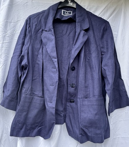 Jacket blazer linen - jacket, blend