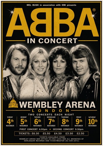 Abba wembley arena - arena, concert