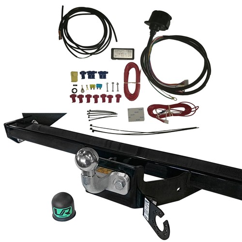 Fixed flanged towbar 13 pin - fixed,
