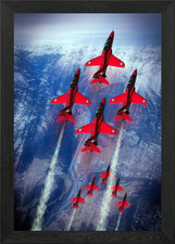 The RAF Red Arrows display