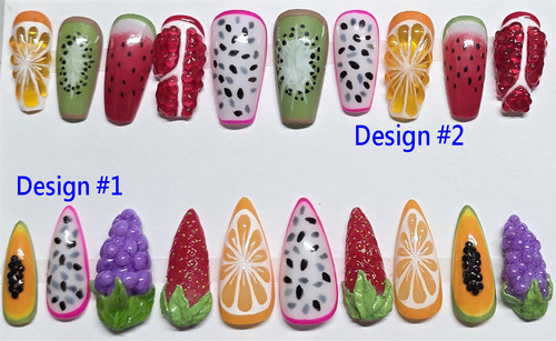 Custom strawberry grape - 3d,