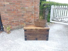 Antique Blanket Box / Coffee Table/ Chest/Trunk/Ottoman/TV Stand 
