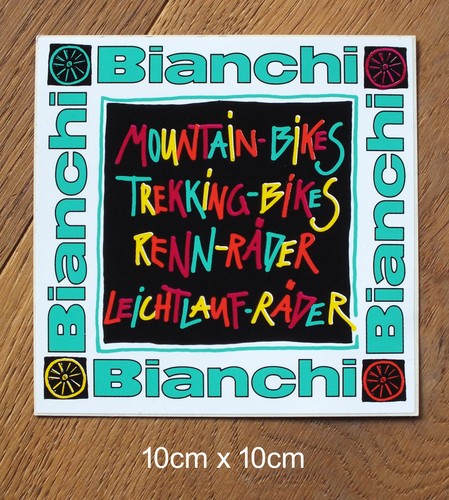 Bianchi sticker decal mountain - sticker,