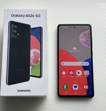 Samsung Galaxy A52s 5G Black 128GB Unlocked  SM-A528B/DS Boxed Mobile Phone
