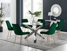 VOGUE Large Round Glass and