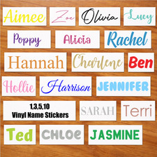 Personalised Vinyl Name