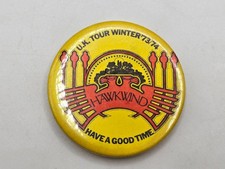 Vintage Hawkwind U.K. Tour Winter 1973 / 74 Tin Badge