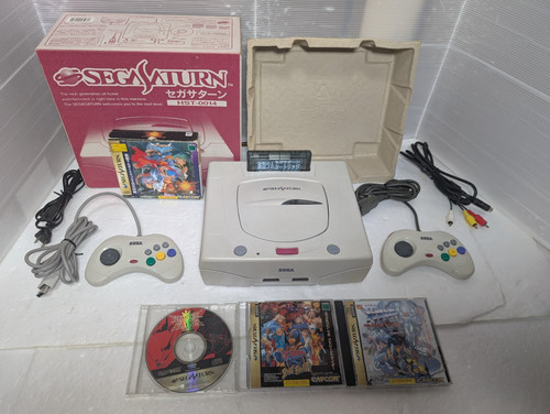 Sega saturn white - saturn, console