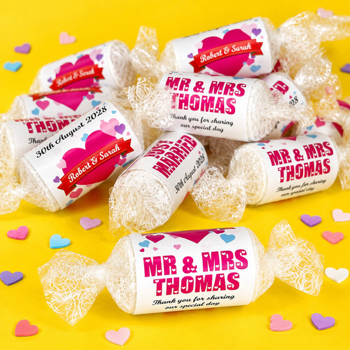 Personalised love hearts - personalised,