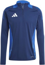 Adidas Tiro 24 Navy Blue 1/4 Zip Training Men Top Football Gym - Sizes - New