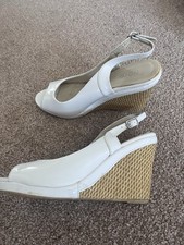 White Wedge Sandals Women