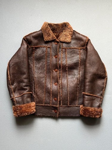 Vintage flight shearling - vintage,