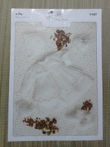 Jacket bonnet and booties - bonnet,