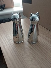 Vintage Woolworths Chrome Salt