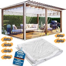 100 clear tarpaulin - 100%,