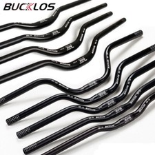 BUCKLOS Riser Handlebar Bike 25.4/31.8*580/620/780mm Aluminum Alloy MTB BMX Bar