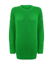 Women Ladies Cable Chunky Knit