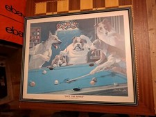 Genuine Vintage 1980s Arthur Sarnoff “Jack The Ripper”  Framed Print 53x42cm