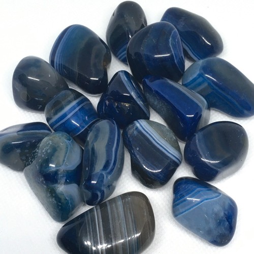 Crystal agate blue - crystal,