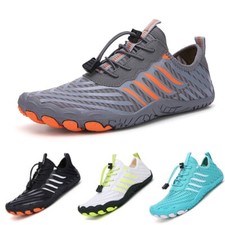 Mens Water Shoes Womens Aqua Shoes Beach Swim Non Slip Barefoot Surfing Size UK